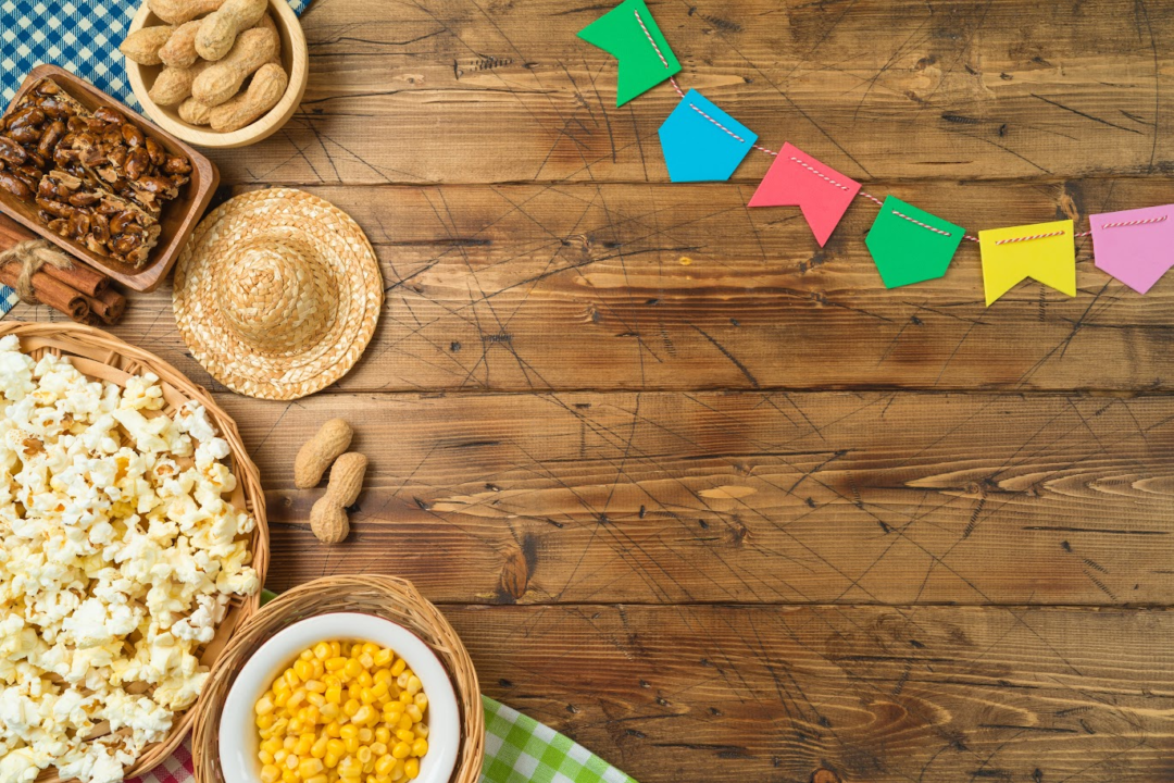 Comidas para crianças nas Festas Juninas