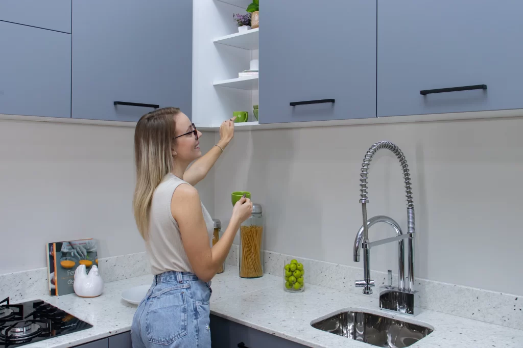 Cozinha para festas da linha Agata