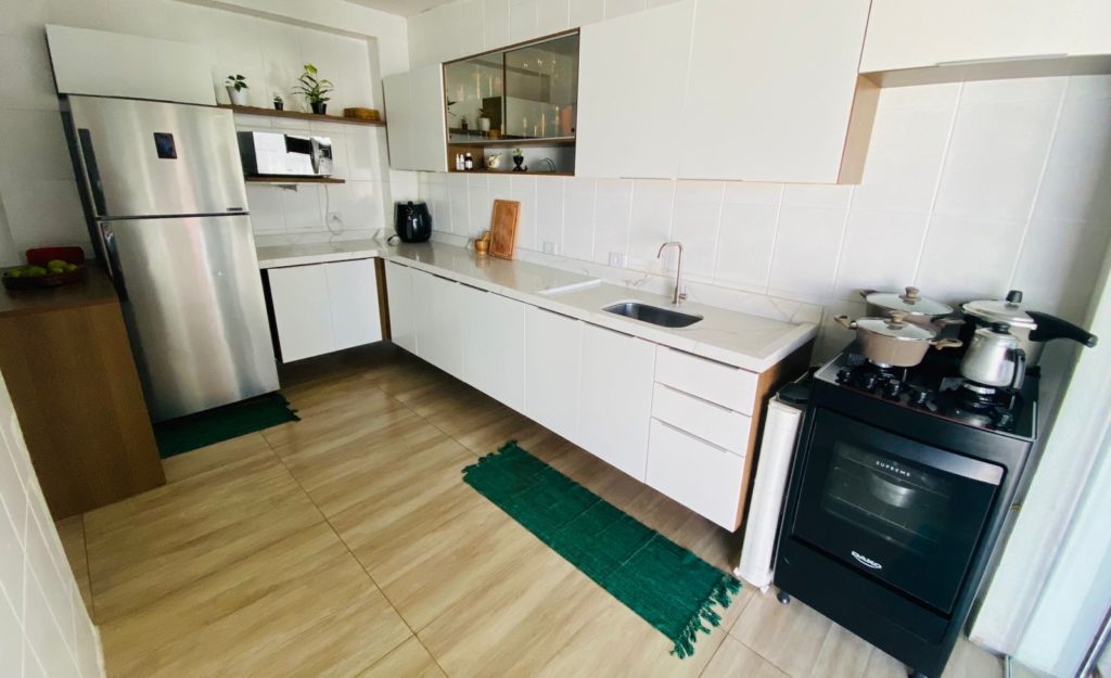 Móveis de cozinha da linha Stella da Madesa