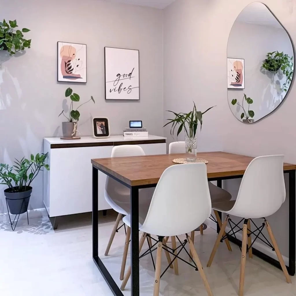 Aparador em sala de jantar