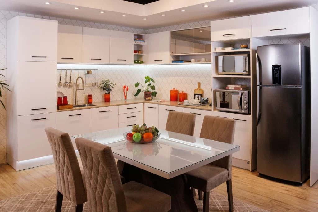 Cozinha Linha Agata Madesa na cor branca