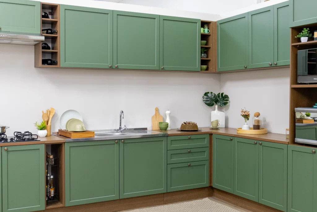 Cozinha planejada com linha Vik da Madesa