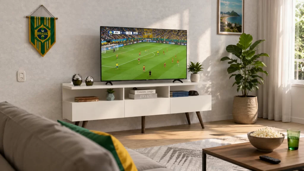 Como receber amigos em sua sala de estar para a copa