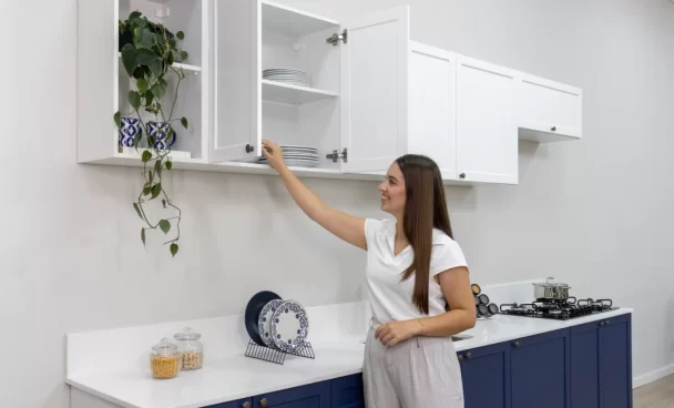 Cozinha Vik Azul em promoção no Mês do Consumidor