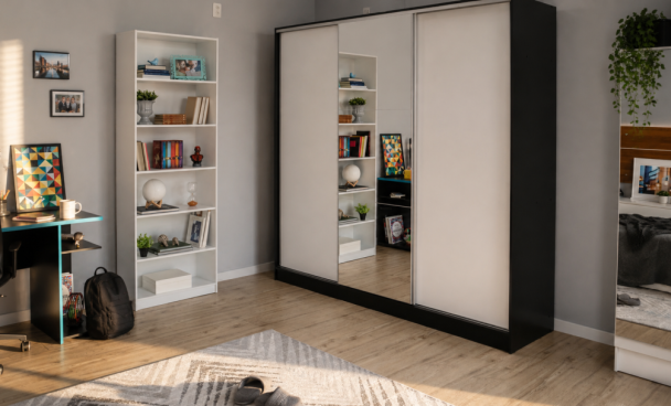 Guarda roupa Madesa para ornar com cores para quarto