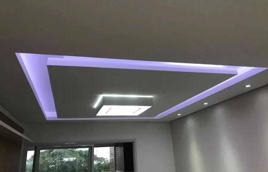 Existem diversos tipos de rebaixamento, que podem conversar com o estilo buscado para cada ambiente de maneira única!